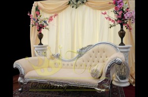 3. Silver Chaise Longue